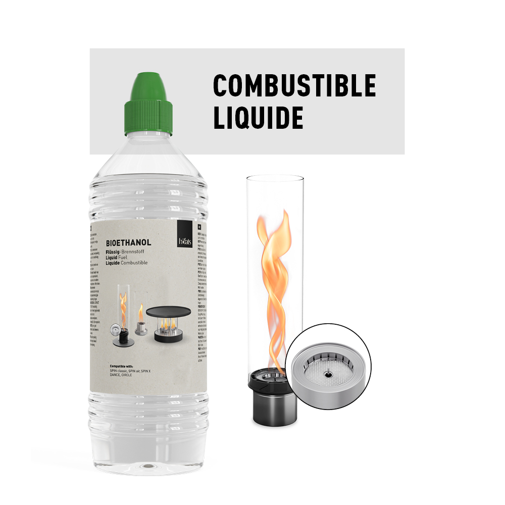 Bioethanol für SPIN air Einbau