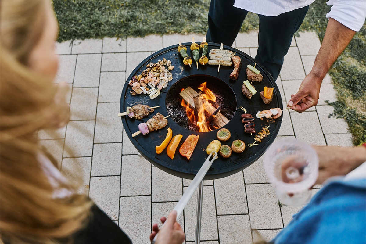 BOWL 57 Plancha BBQ Set high