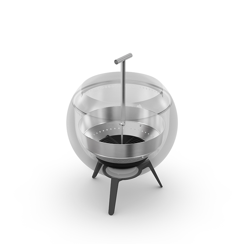 MOON 55 Ash tray with extension MOON 55 Ascheschale mit Erhöhung