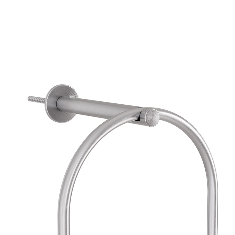 OVAL CANDLE Wandhalter silber Ein Bild zeigt die OVAL CANDLE Wandhalterung in Silber.