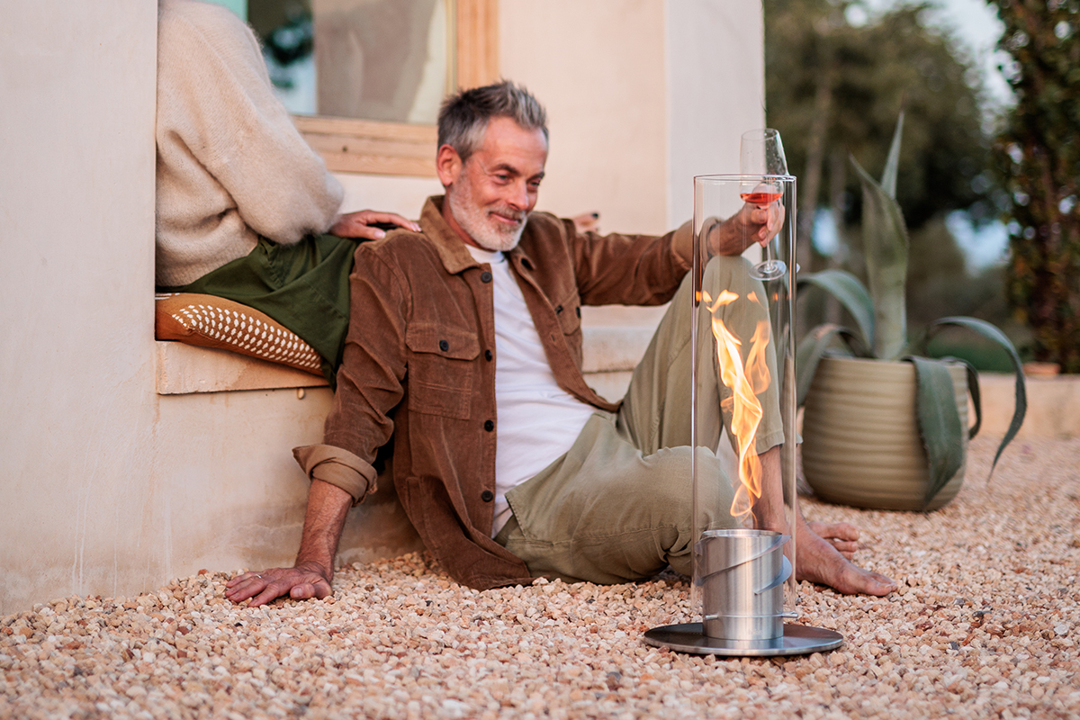 SPIN 1500 Feu sur Pied argent