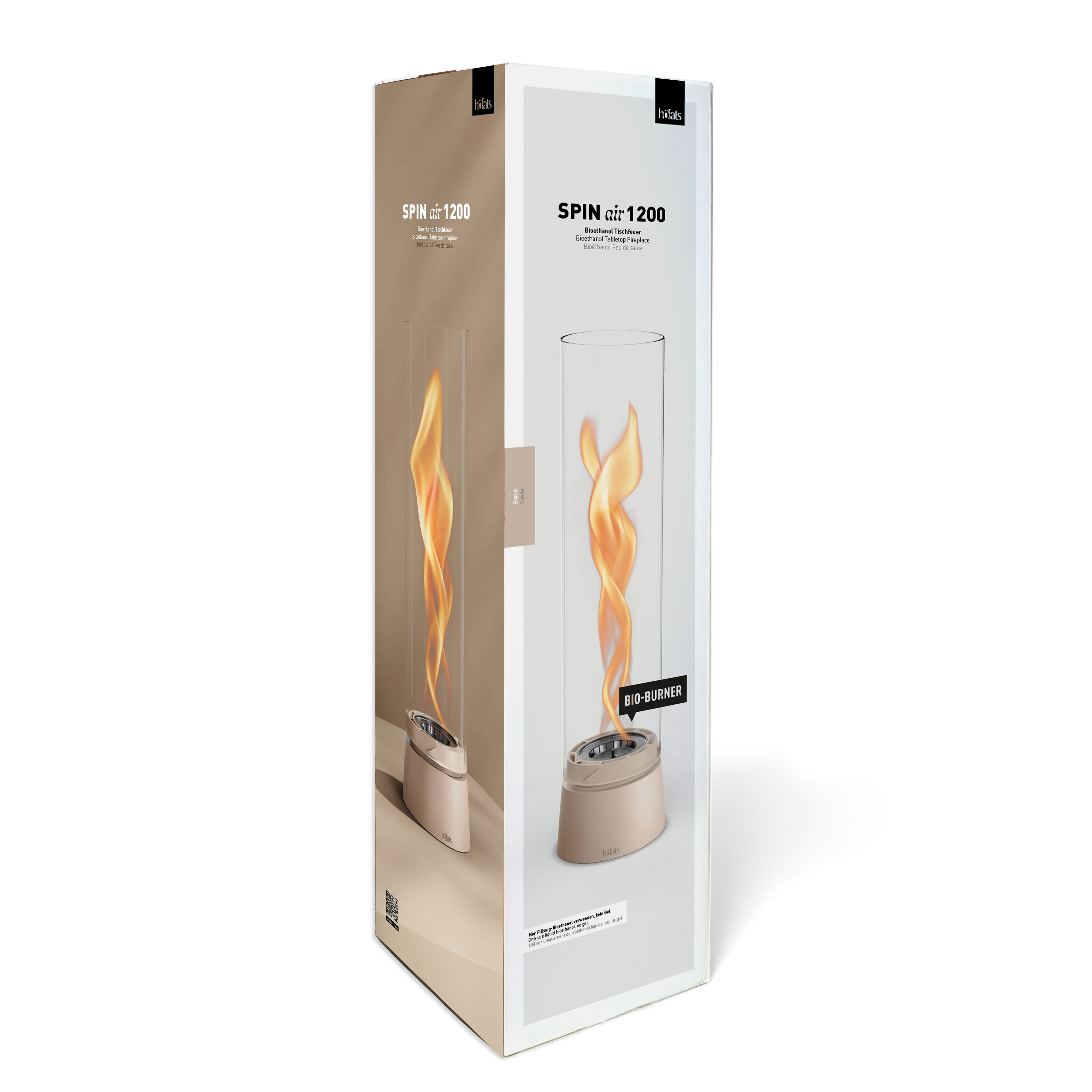 SPIN air 1200 Feu de table sable