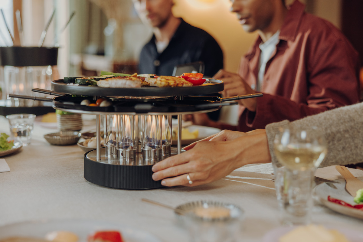 CIRCLE 35 Raclette-Set (9 Pfännchen)
