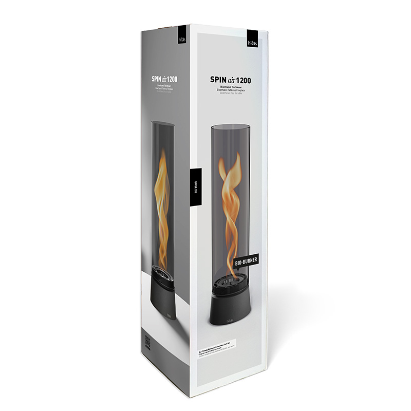 SPIN air 1200 Tischfeuer all black SPIN air 1200 Tischfeuer all black