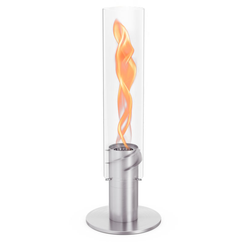 SPIN 1500 Stand Elevation silver Picture showing the 00629 Spin 1500 elevation silver, which merges design with utility.