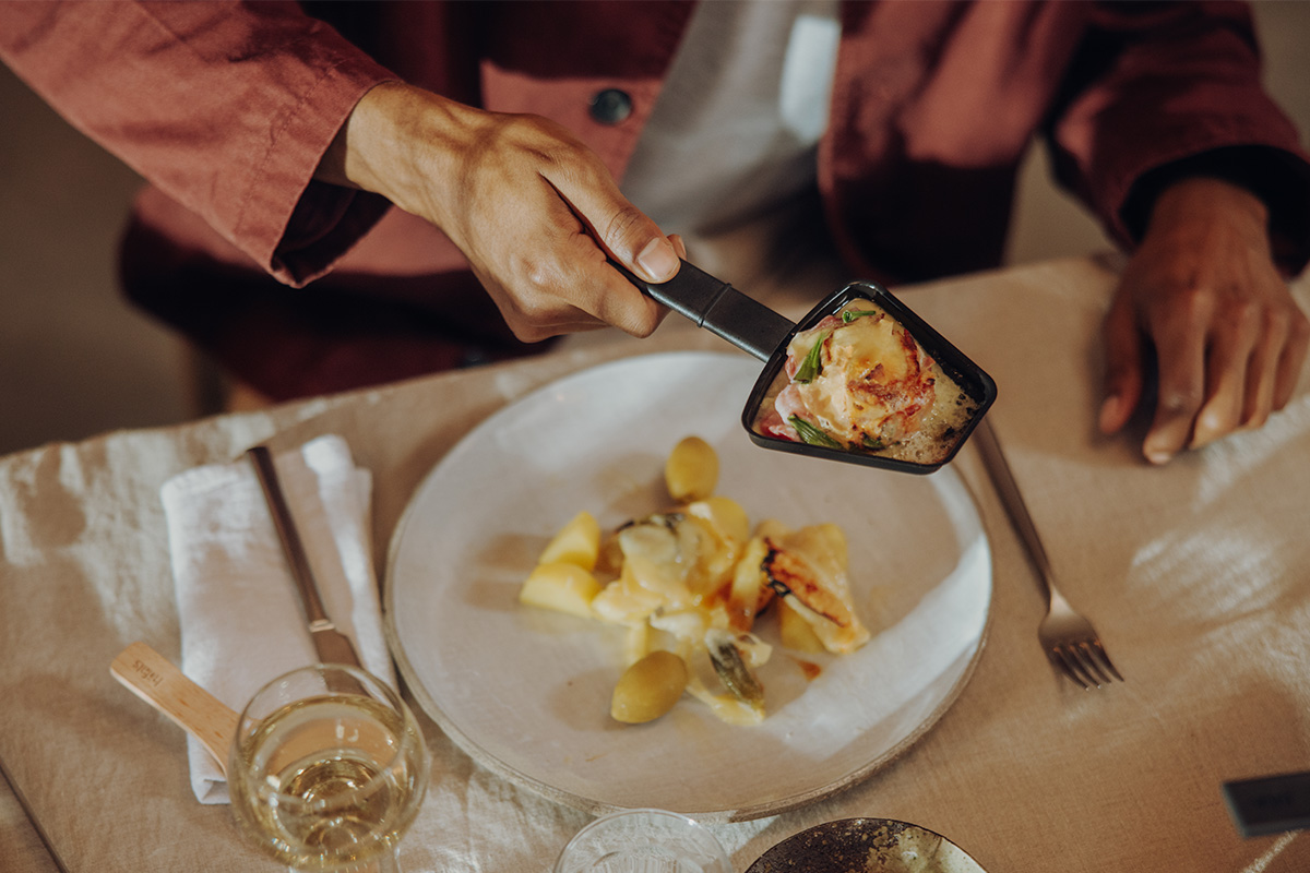 CIRCLE 35 Raclette-Set (9 Pfännchen)