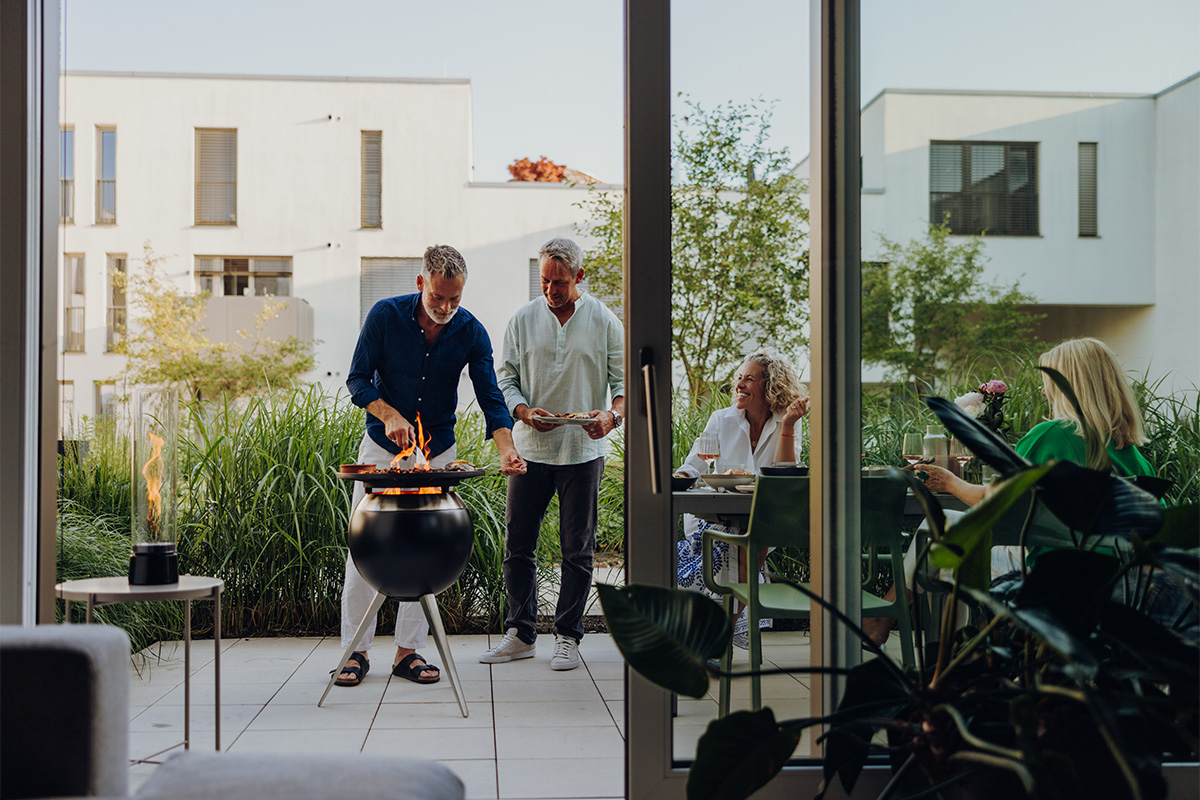 MOON 45 Set Plancha Grille haute MOON 45 Set Plancha Grille haute