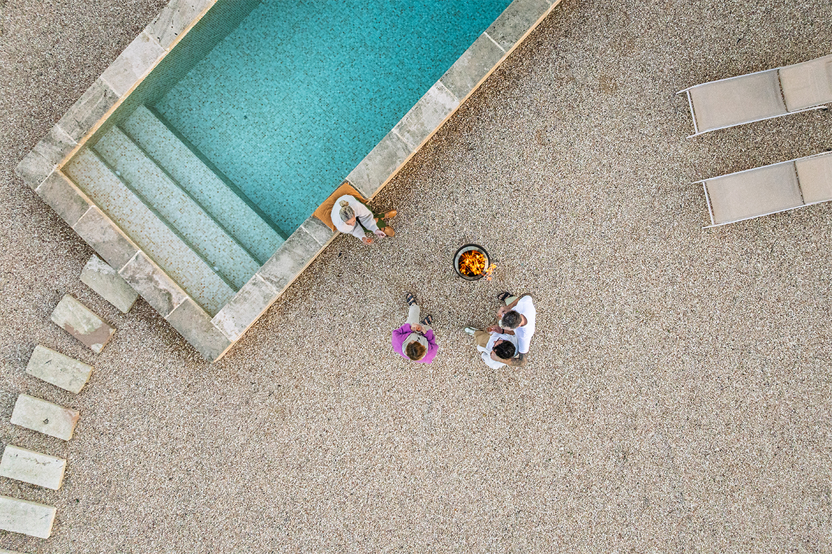 MOON 45 Brasero avec pied haut