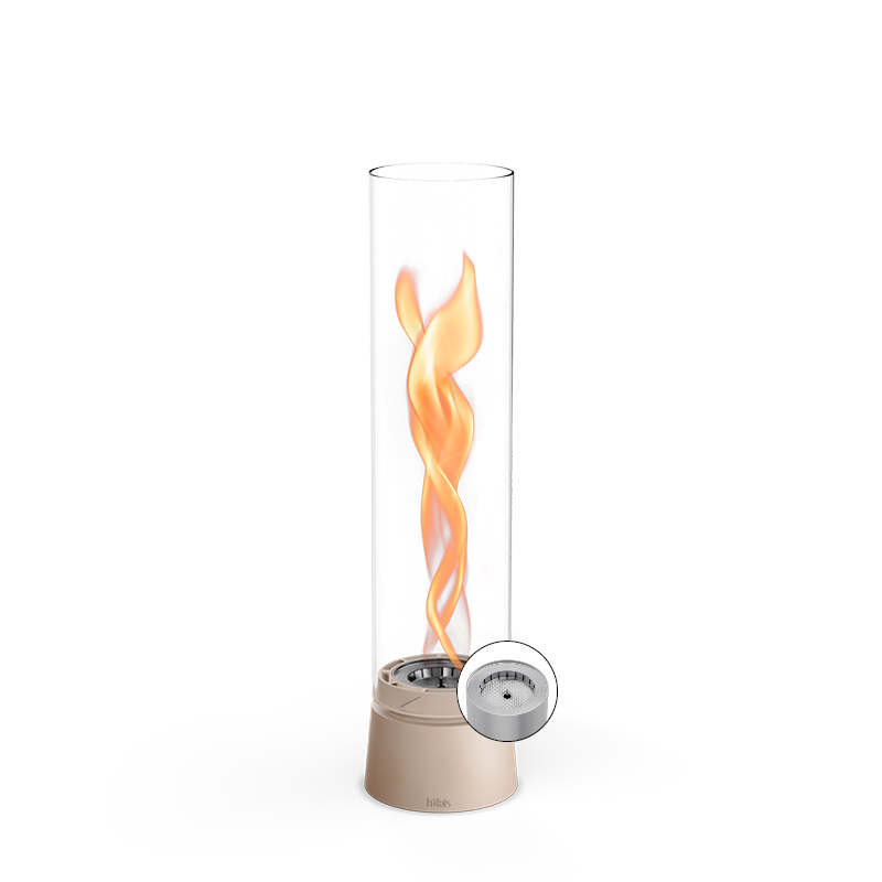 SPIN air 1200 Tischfeuer sand Studiobild