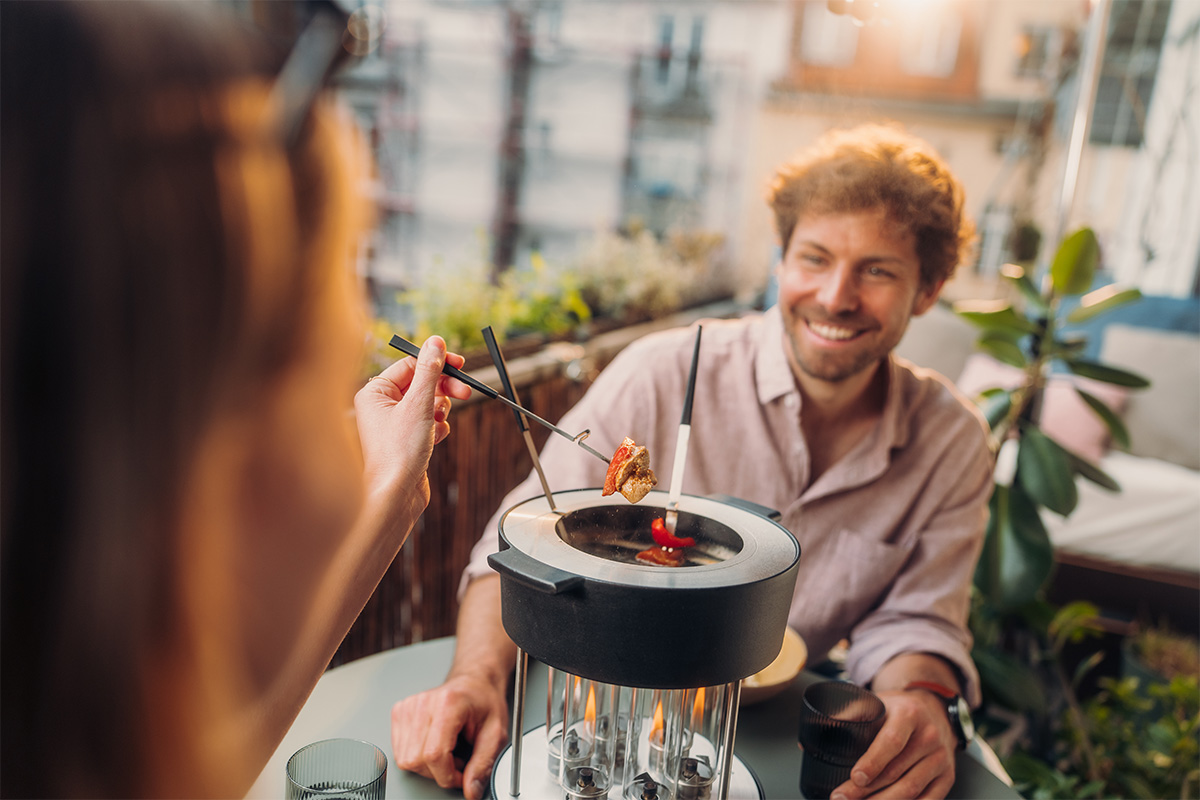 CIRCLE 35 Fondue-Set