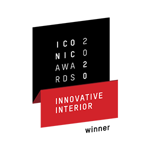 the logo for the innovative interior.