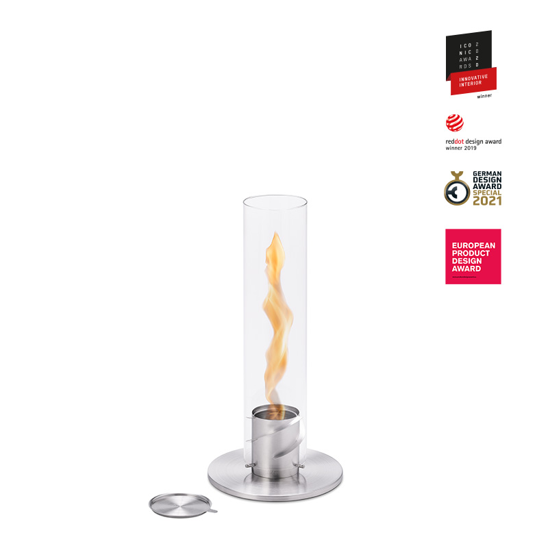 SPIN 90 Table Fire silver - direct from the brand
