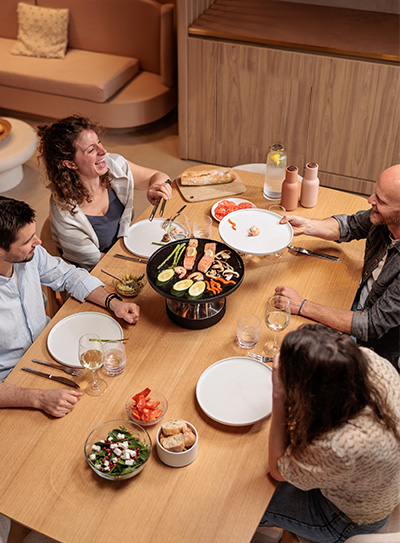 Auf CIRCLE wird gegrillt