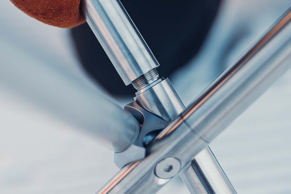 BOWL 57 Trépied Un gros plan de la partie détachable du trépied BOWL 57