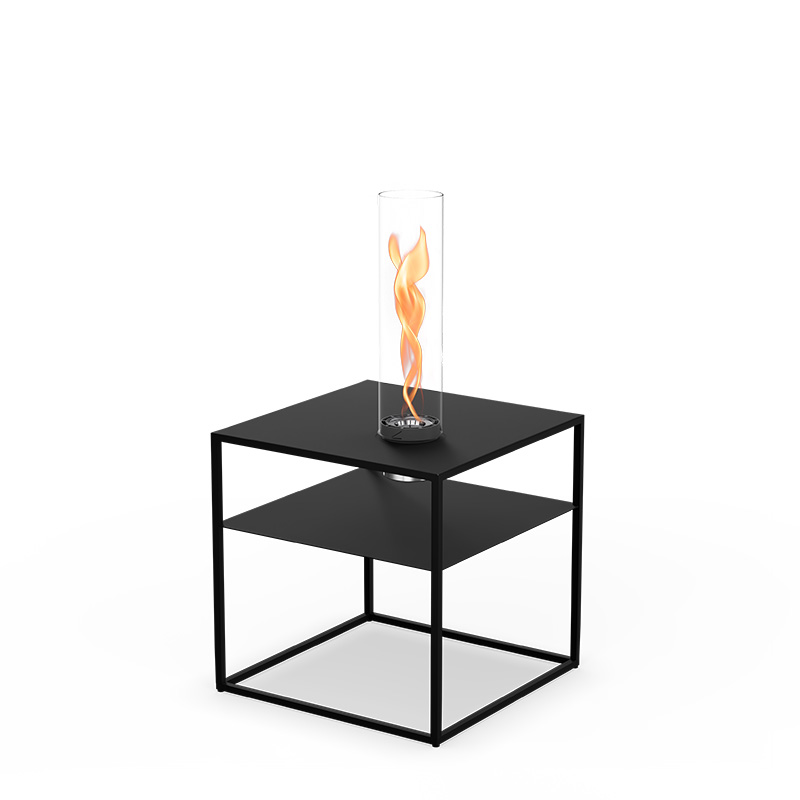 FIRE FRAME Table Lounge avec SPIN air 900 Encastrable FIRE FRAME mit SPIN air 900