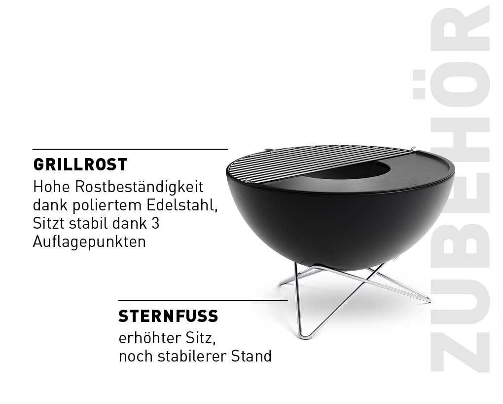 Abgebildet sind Barbecuegro-Grills mit der BOWL 57 Plancha.