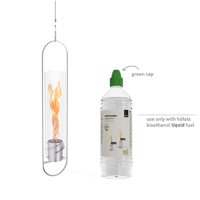 The Spin 1200 Hanging Fire 4 is shown as a bottle of water and a bottle of water with a fire inside, creating a stylish and accessible visual.